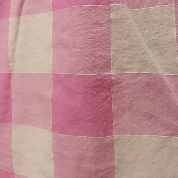 Rockets of awesome 10/12 gingham cold shoulder top - Picture 2 of 8